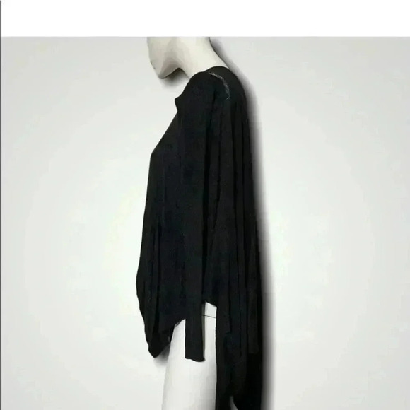 Lululemon Enlightened Pullover Heathered Black Size 4 - Picture 4 of 9